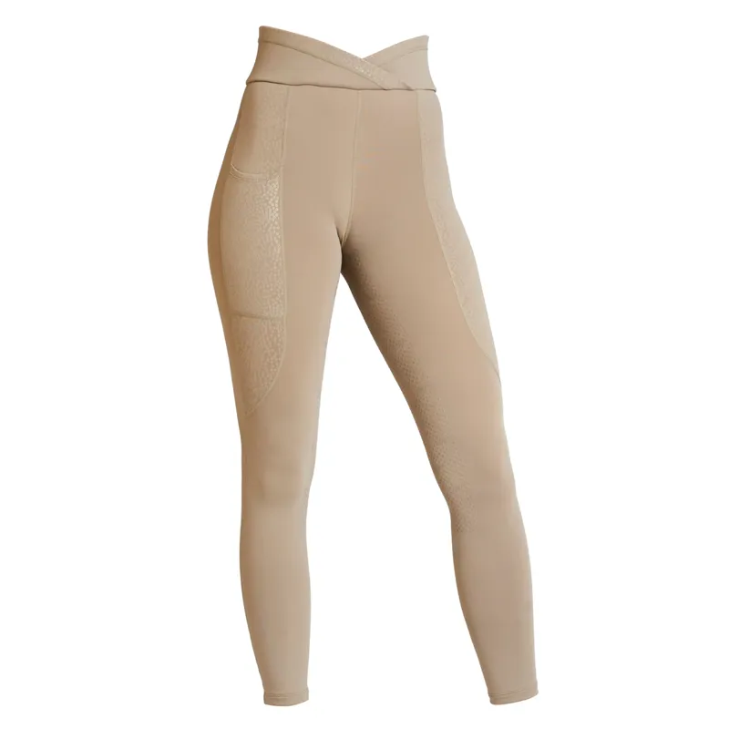 Kingsland KLkatinka F-Tec2 Full Grip Tights - Beige